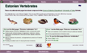  Estonian Vertebrates 